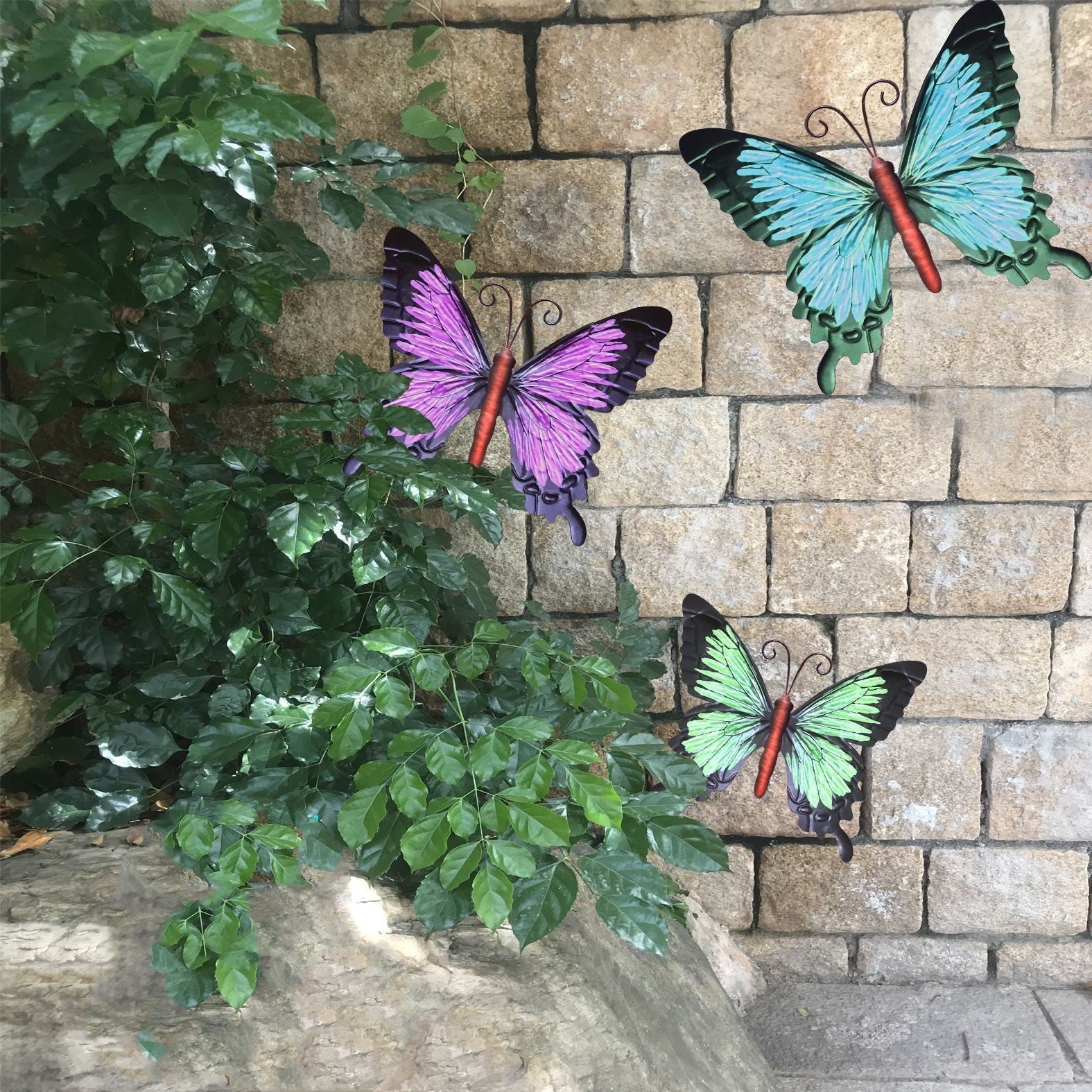 Wrought Iron Butterfly Home Wall Hanging - One Red Hill